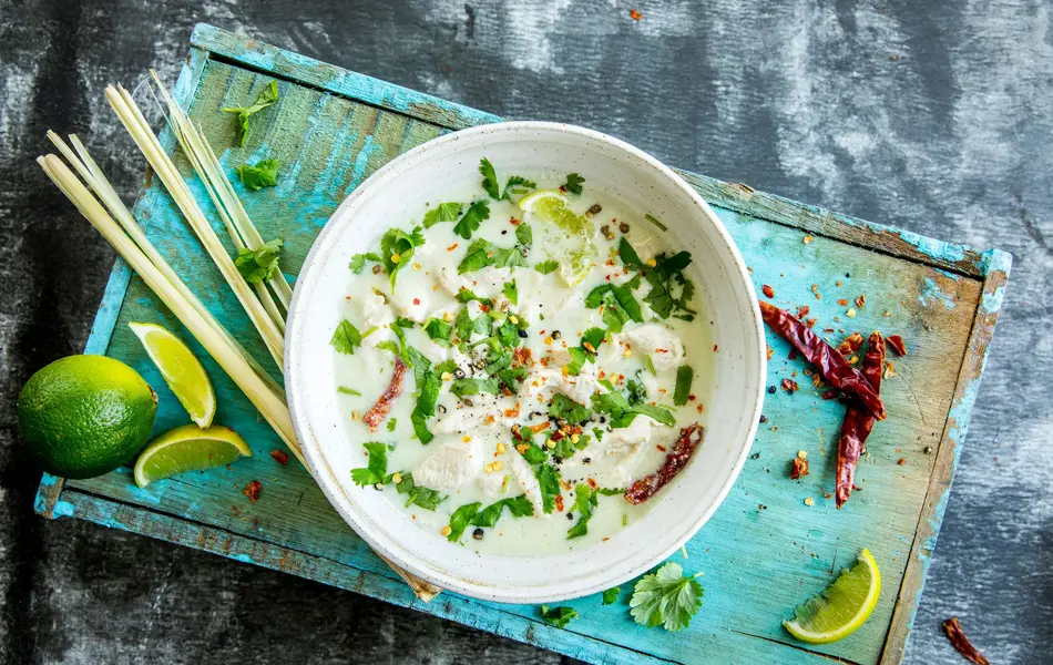 Tom Kha Gai suppe med kylling