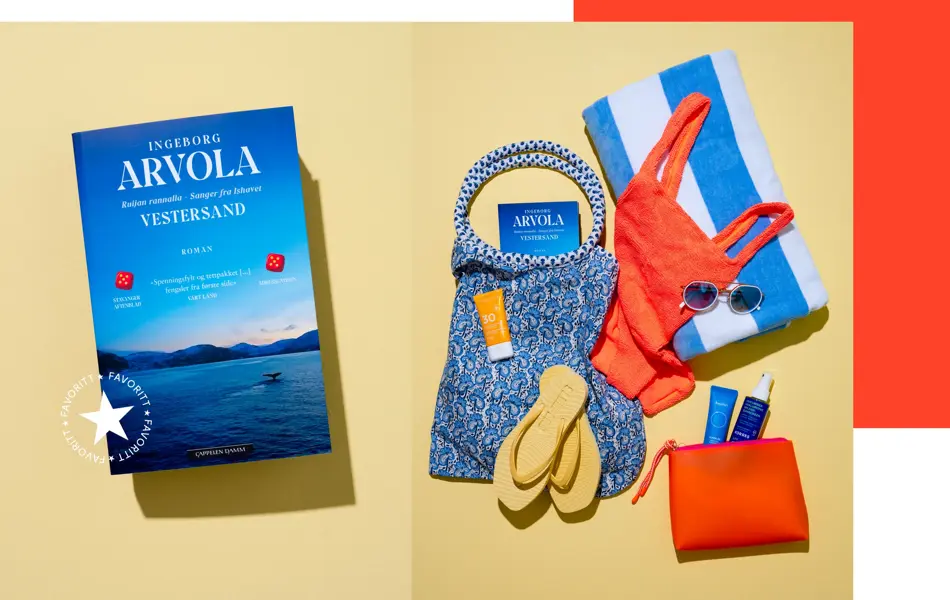  Pocket til stranda? Stikk innom Norli eller ARK på Strømmen Storsenter for tips og inspirasjon.