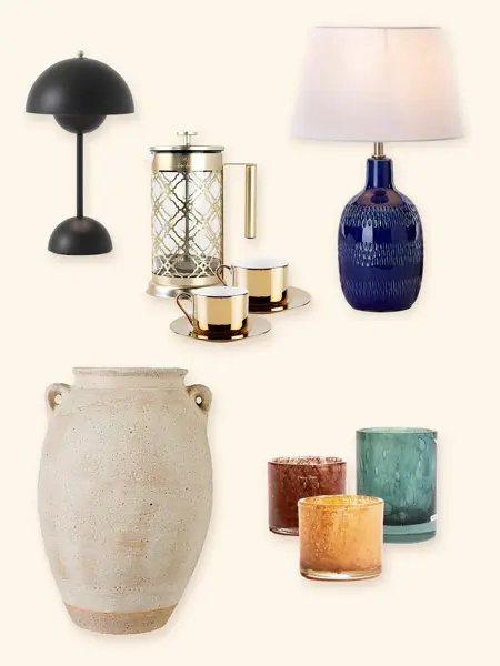 Kollasj med julegavetips til mor