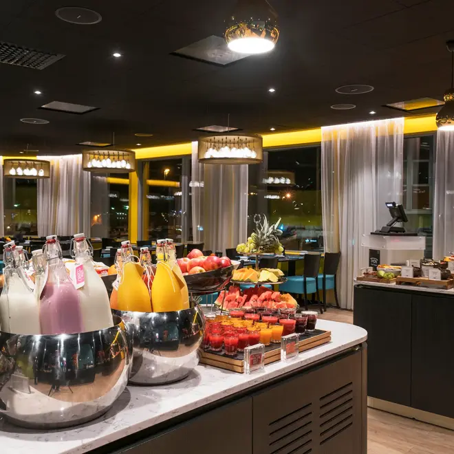 Frokostbuffet på Thon Hotel Harstad