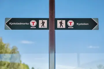 Bilde av turskilt i Heggedal