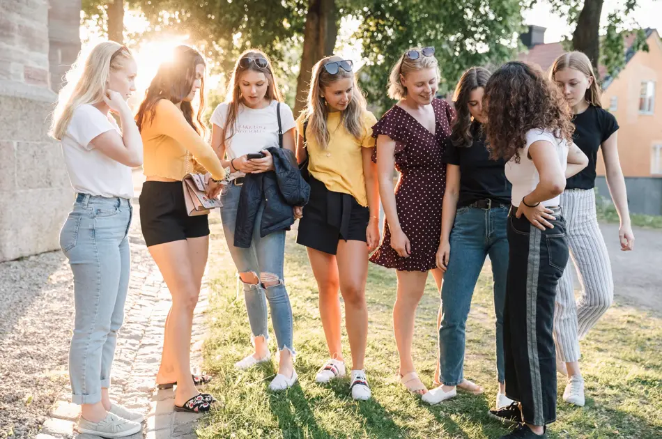 Ungdomsgjeng med jenter