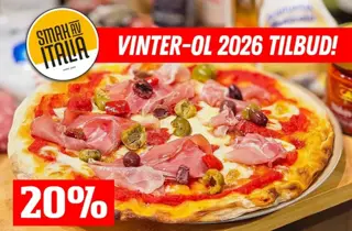 Smak av Italia pizzabunn tilbud