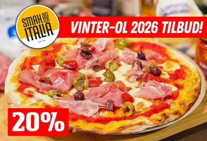 Smak av Italia pizzabunn tilbud