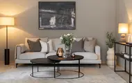 Stue i visningsleilighet på Skårerløkka PREMIUM