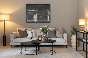 Stue i visningsleilighet på Skårerløkka PREMIUM