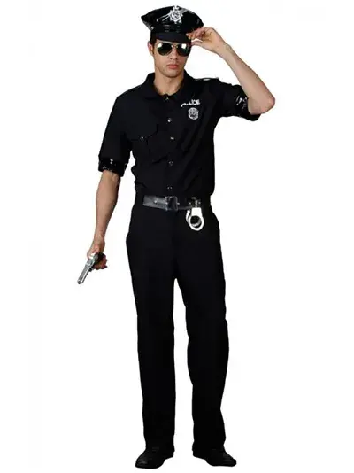 Politi kostyme Halloween