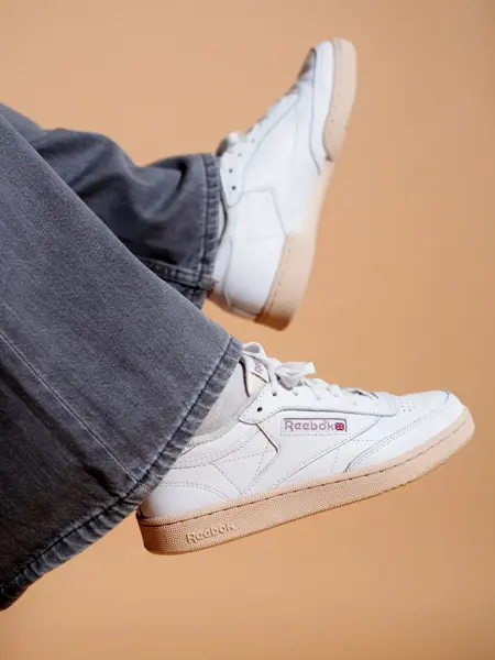 Hvite Reebook sneakers