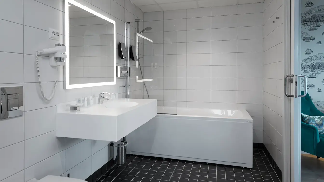 Badekar på bad på Thon Hotel Fosnavåg