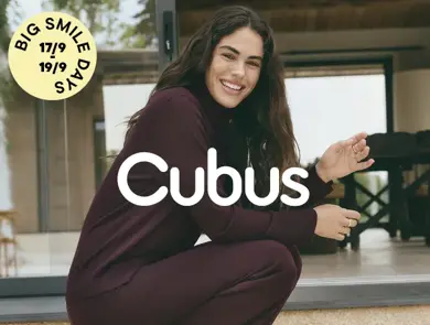 Cubus Big Smile days 17.-19. september 