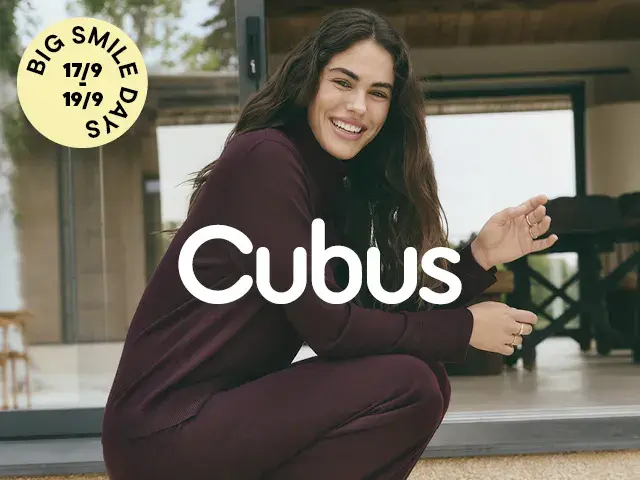 Cubus Big Smile days 17.-19. september 