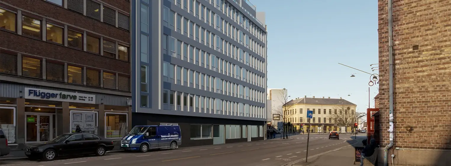 Fasaden til Grønlandsleiret 27