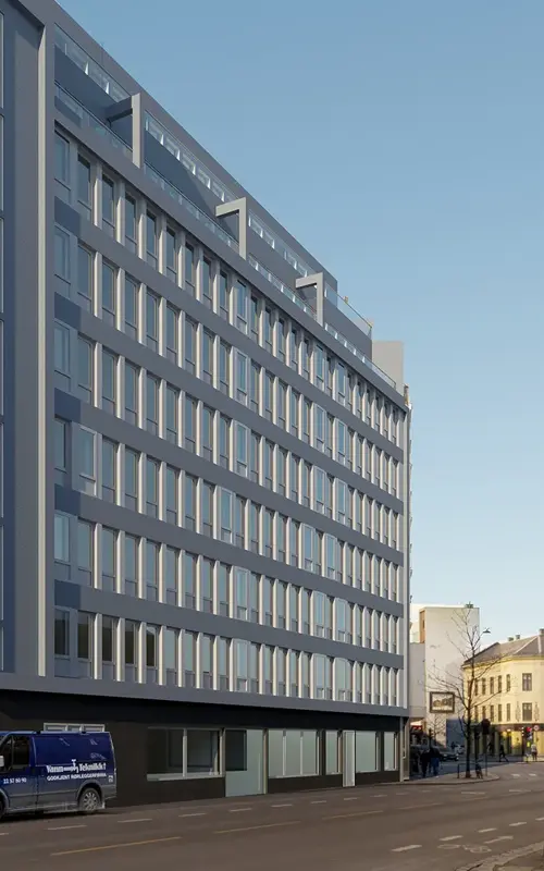 Fasaden til Grønlandsleiret 27