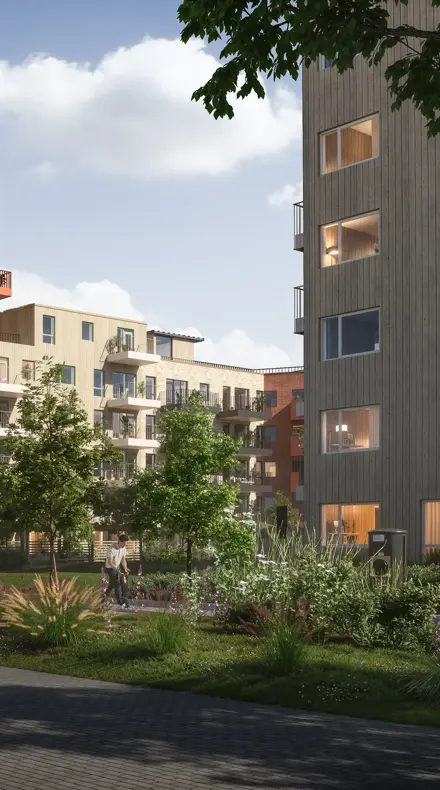 Skårerløkka salgstrinn 2 eksteriør