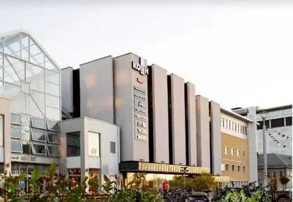 Fasadebildet av kjøpesenteret Koch Kjøpesenter  i Bodø