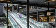 Bildet viser kjøpesenteret Ski Storsenter og et utvalg av butikkene.