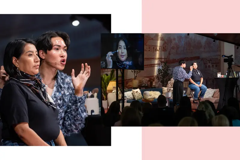 Tim Kristian viser sminketips