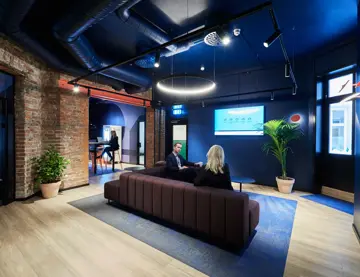 Bilde fra kontorfellesskapet i Karl Johans gate 5