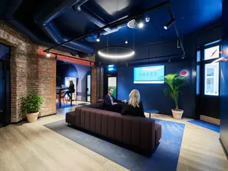 Bilde fra kontorfellesskapet i Karl Johans gate 5