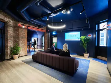 Bilde fra kontorfellesskapet i Karl Johans gate 5