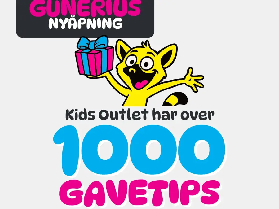 kids outlet åpner på gunerius