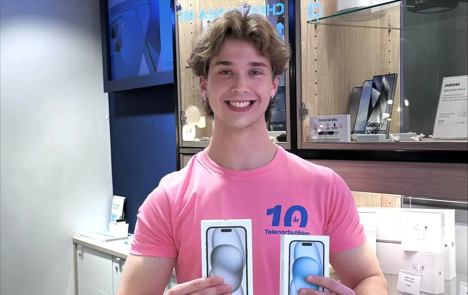 Telenorbutikken fyller 10 år
