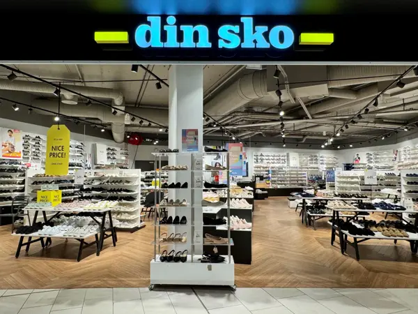 Din Sko fasade