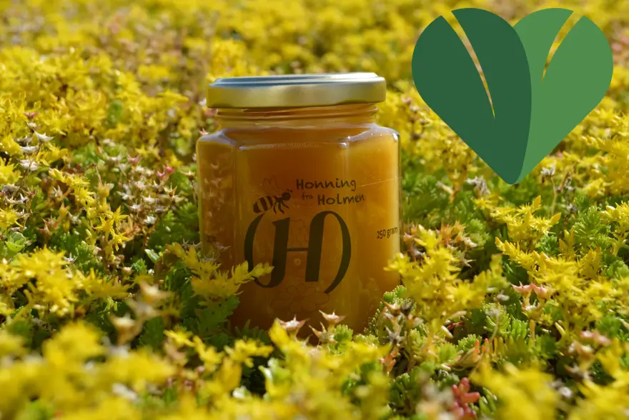 honningglass i blomstereng