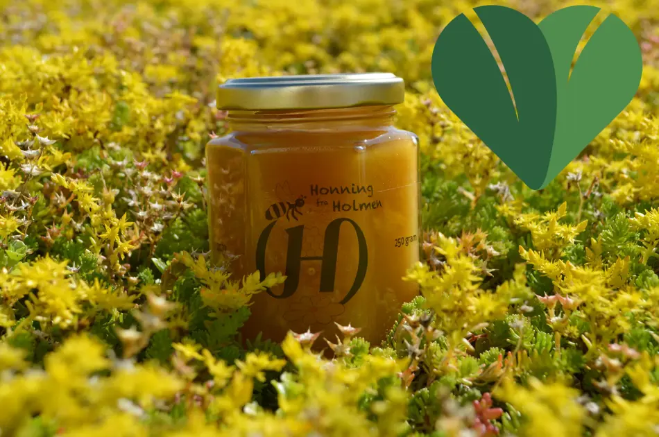 honningglass i blomstereng