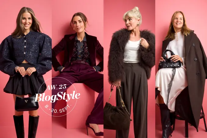 BLogStyle høst 2025, Nina, Tone, Elen og Marianne.