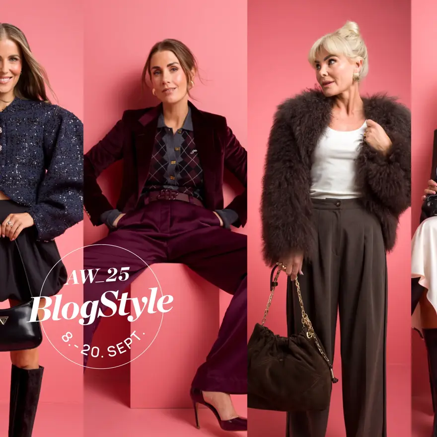 BLogStyle høst 2025, Nina, Tone, Elen og Marianne.
