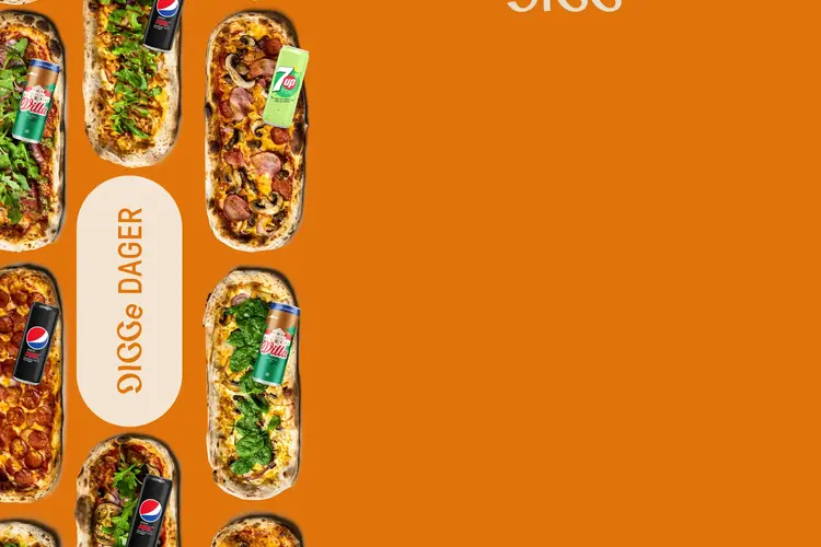 Digge dager Digg pizza
