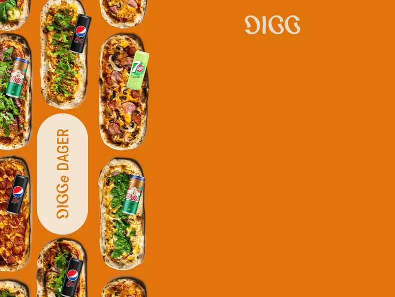 Digge dager Digg pizza