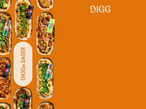 Digge dager Digg pizza