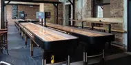 Fire shuffleboard på Kulturhuset i Oslo