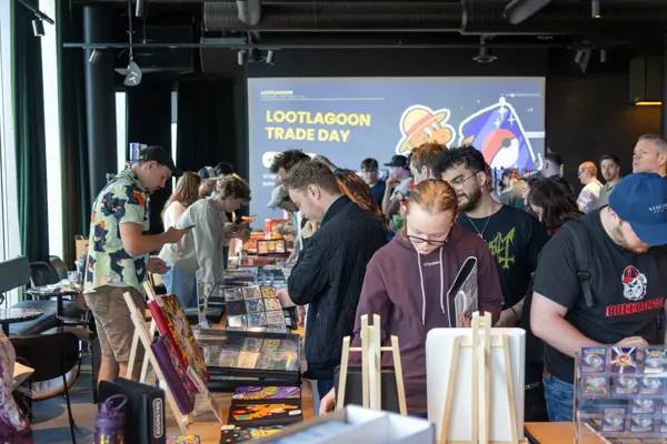 besøkende trade day