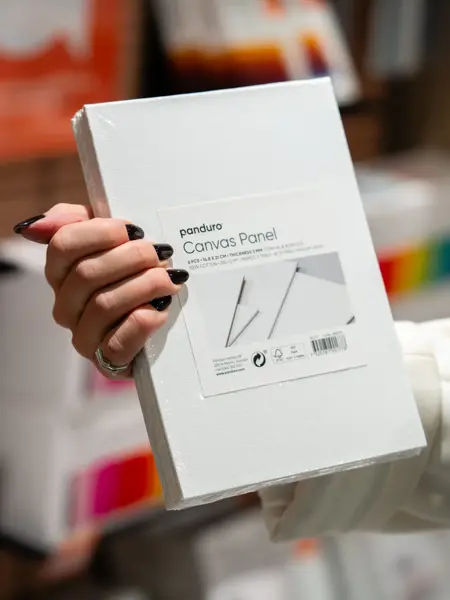 Panduro tynne lerret male kunst 64-1