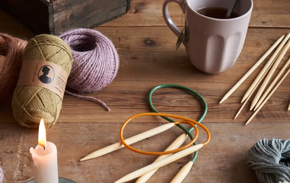 strikkeutstyr hos søstrene grene