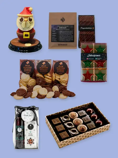 Kollasj med julegavetips til far