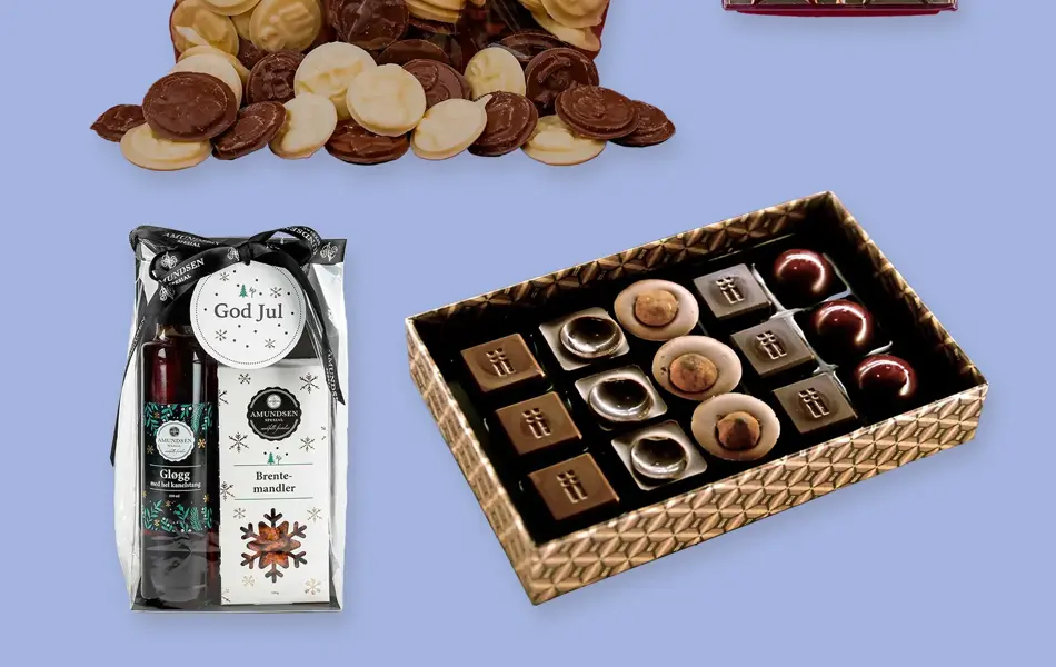 Kollasj med julegavetips til far