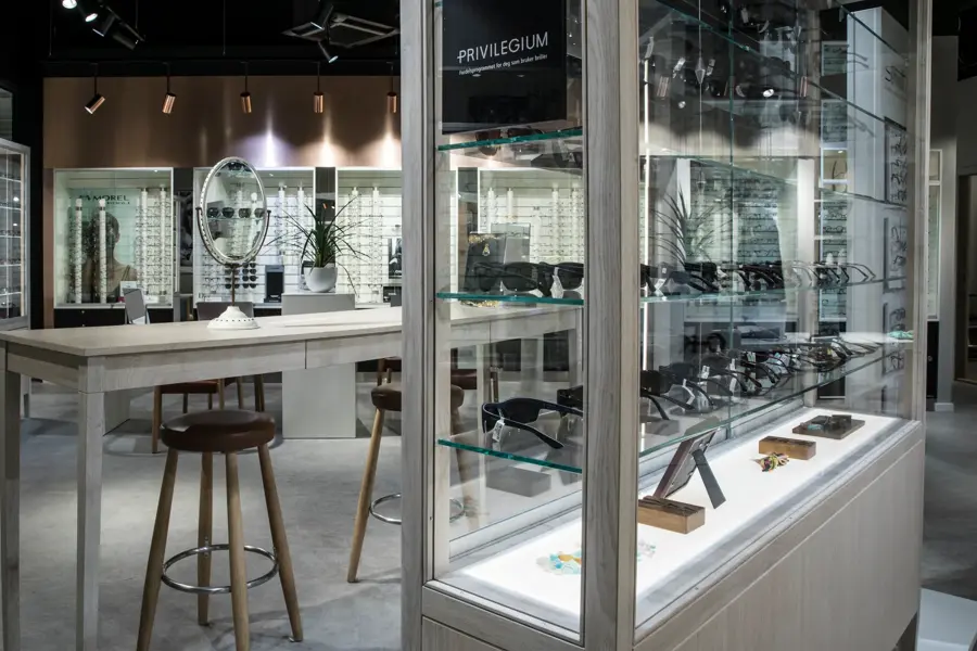 Oversikt over Optiker K 