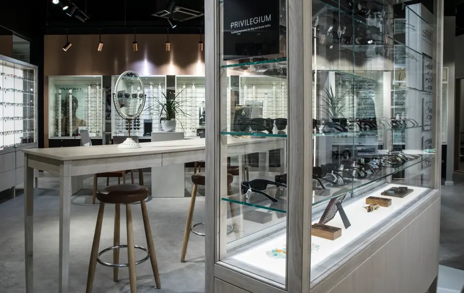 Oversikt over Optiker K 