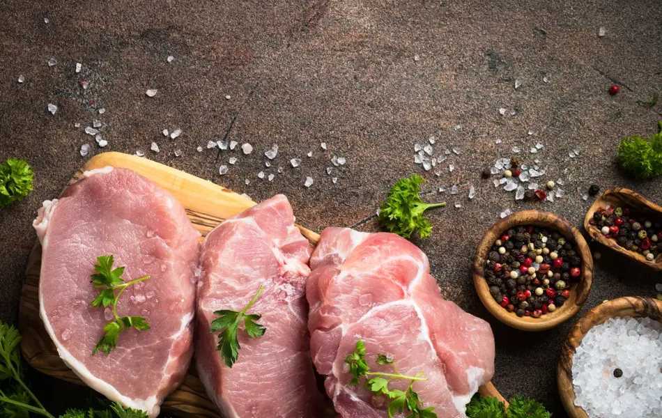 Matretter med svinekjøtt