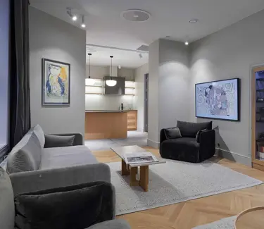 Pløensgate 1, kontor interiør