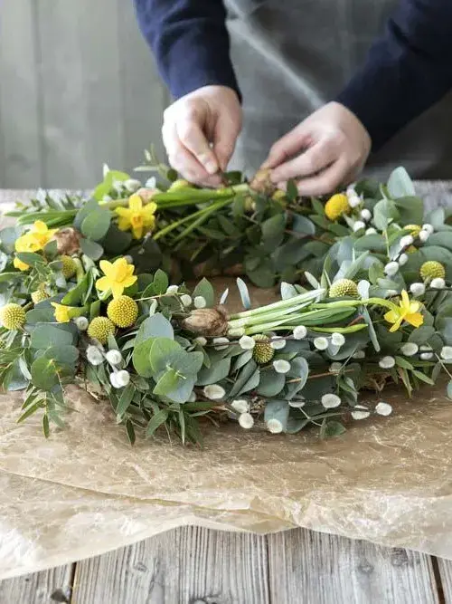 Mester Grønn DIY krans