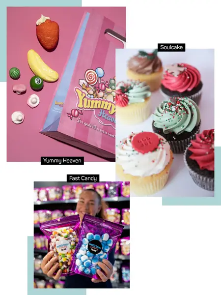 Yummi, Soulcake og Fast Candy