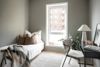 Soverom 2 i visningsleilighet på Skårerløkka PREMIUM
