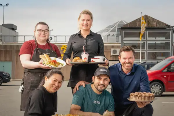 Mat på AMFI Pyramiden