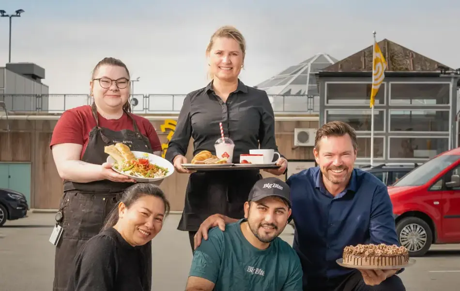 Mat på AMFI Pyramiden