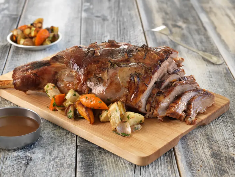 Lammestek med rotgrønnsaker